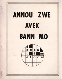 ANNOU ZWE AVEK BANN MO - SEYCHELLES - 1980 ANNOU ZWE AVEK BANN MO - SEYCHELLES - 1980