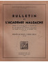 BULLETIN DE L'ACADEMIE MALGACHE - TOME 32 - 1954