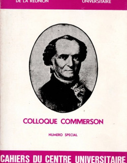 COLLOQUE COMMERSON - NUMERO SPECIAL - CAHIER DU CENTRE UNIVERSITAIRE - 1974