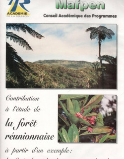 CONTRIBUTION A L 'ETUDE  DE LA FORÊT REUNIONNAISE - MAFPEN - BERNARD MOURIGAT - 1996