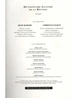 DICTIONNAIRE ILLUSTRE DE LA REUNION - VOLUME 4 - RENE ROBERT - CHRISTIAN BARAT - 1991 DICTIONNAIRE ILLUSTRE DE LA REUNION - VOLUME 4 - RENE ROBERT - CHRISTIAN BARAT - 1991