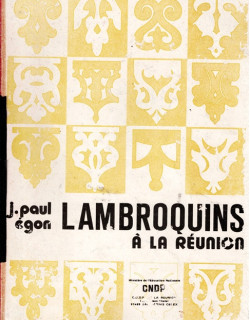LAMBROQUINS A LA REUNION - J-PAUL EGON - CNDP - 1985