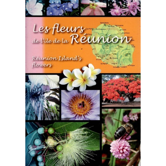 PLAQUETTE - LES FLEURS DE LA REUNION - EMMANUELLE SABLE - 2010