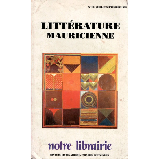 LITTERATURE MAURICIENNE N°114 - 1993