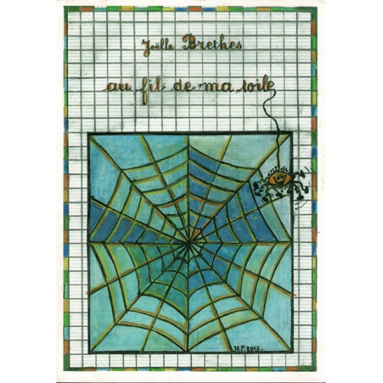 AU FIL DE MA TOILE - JOELLE BRETHES -2014