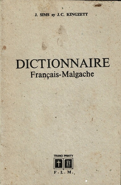 DICTIONNAIRE FRANCAIS MALGACHE