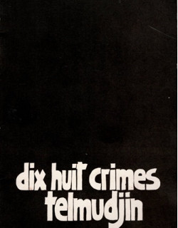 DIX HUIT CRIMES TELMUDJIN - A LA REUNION - 1978