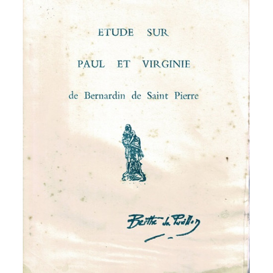 ETUDE SUR PAUL ET VIRGINIE - BERTHE DE PAVILLON - 1979