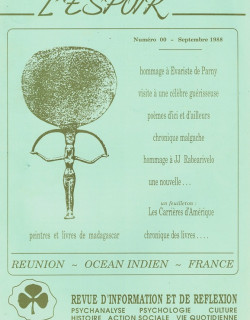 L'ESPOIR N°0 - SEPTEMBRE 1988