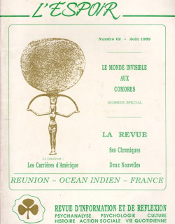 L'ESPOIR N°2 - LE MONDE INVISIBLE AUX COMORES - AOÛT 1989