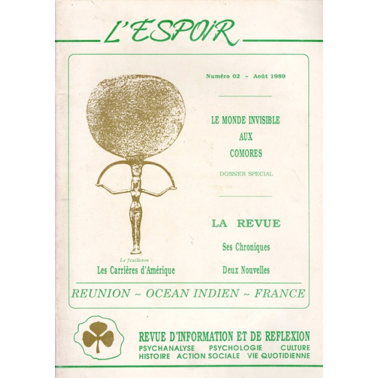 L'ESPOIR N°2 - LE MONDE INVISIBLE AUX COMORES - AOÛT 1989