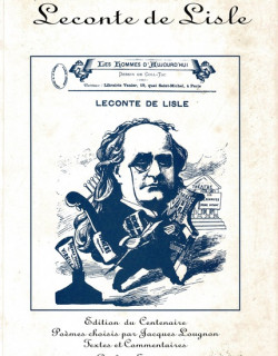 LECONTE DE LISLE - JACQUES LOUGNON - 1994
