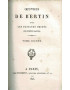 ŒUVRE DE BERTIN TOME 1 (1823)