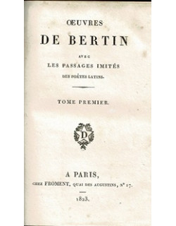 ŒUVRE DE BERTIN TOME 2 (1823)