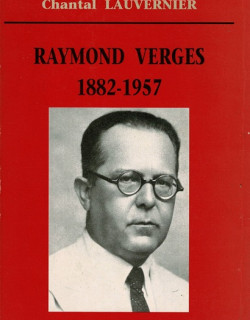 RAYMOND VERGES 1882-1957 - CHANTAL LAUVERNIER -1994
