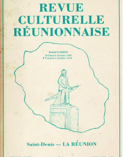 REVUE CULTURELLE REUNIONNAISE N°1 - SEPTEMBRE 1977