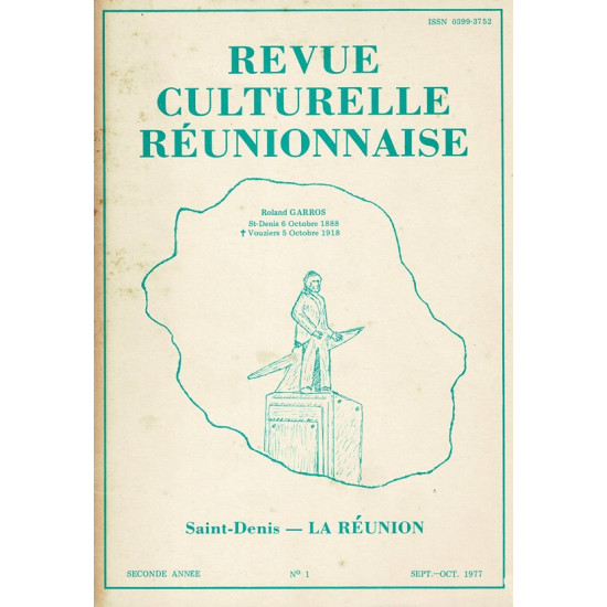 REVUE CULTURELLE REUNIONNAISE N°1 - SEPTEMBRE 1977