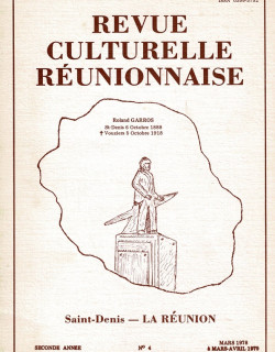REVUE CULTURELLE REUNIONNAISE N°4 - MARS 1977