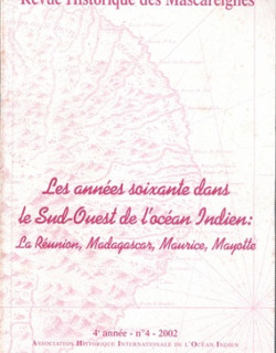 REVUE HISTORIQUE DES MASCAREIGNES N°4 - 2002