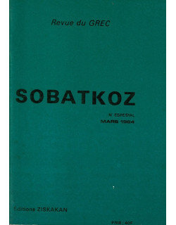 SOBATKOZ - NUMERO ESPESYAL - 1984