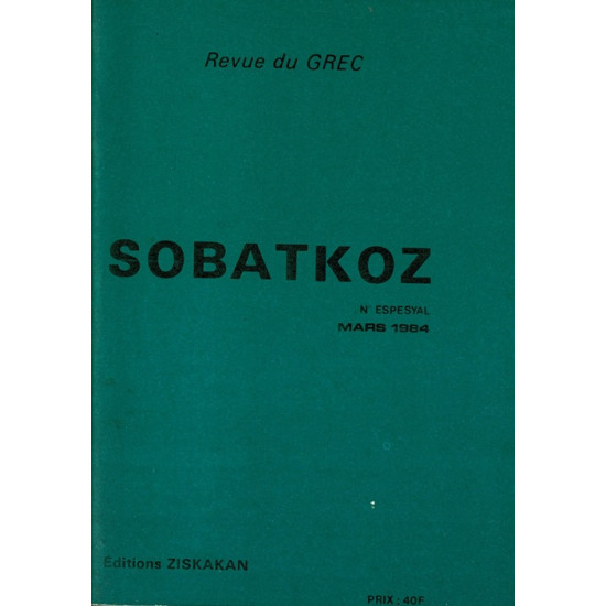 SOBATKOZ - NUMERO ESPESYAL - 1984