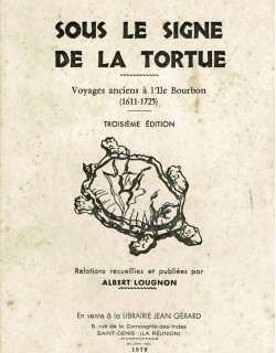 SOUS LE SIGNE DE LA TORTUE - ALBERT LOUGNON -1979