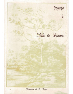VOYAGE A L'ISLE DE FRANCE - BERNARDIN DE SAINT-PIERRE -1986