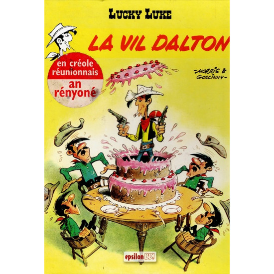LUCKY LUKE EN CREOLE - LA VIL DALTON - TEDDY IAFARE-GANGAMA - 2009