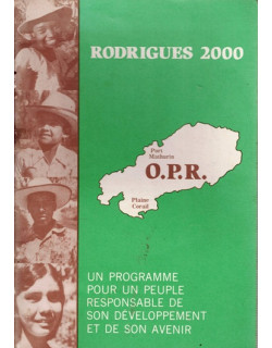 RODRIGUES 2000 -  UN PROGRAMME POUR UN PEUPLE RESPONSABLE - OPR - 1981