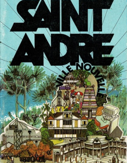 SAINT-ANDRE - VILLE NOUVELLE +  CARTE - 1982
