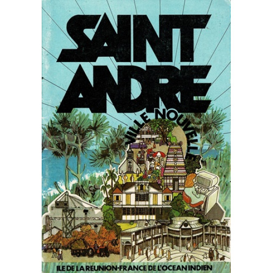 SAINT-ANDRE - VILLE NOUVELLE +  CARTE - 1982