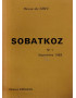 SOBATKOZ N°1 - EDITIONS ZISKAKAN - 1983