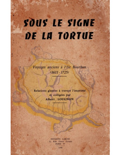 SOUS LE SIGNE DE LA TORTUE - ALBERT LOUGNON - VERSION  1958