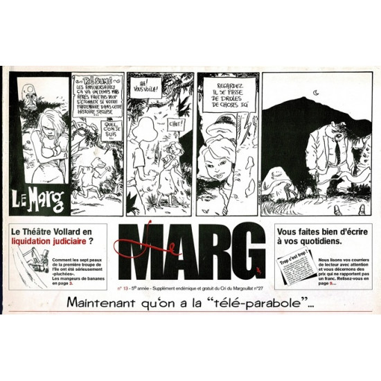 CRI DU MARGOUILLAT - SUPPLEMENT N°27 -  1998