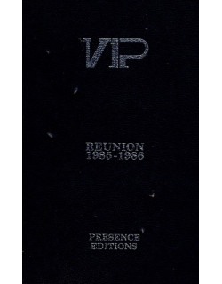 VIP DE LA REUNION 1985-1986 - PRESENCE EDITIONS